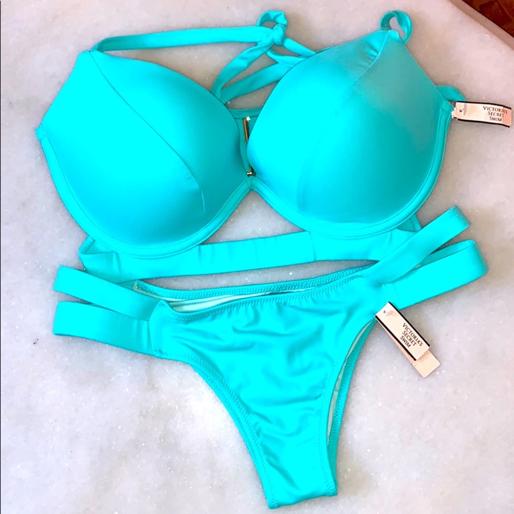 Victoria’s Secret hottie halter and itsy bikini